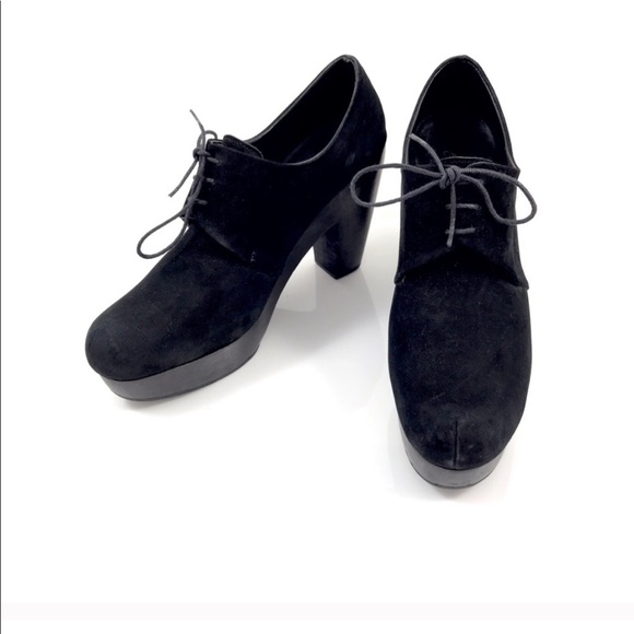RACHEL COMEY Black Suede Ankle Boot - Picture 2 of 8